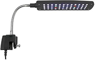 AQUANEAT Aquarium Led Clip Lamp Light 48 LEDs Multi Color for Rimmed Fish