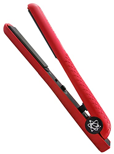 Plancha de Pelo Cerámica Evalectric 1.25 pulgadas Roja miniatura 1