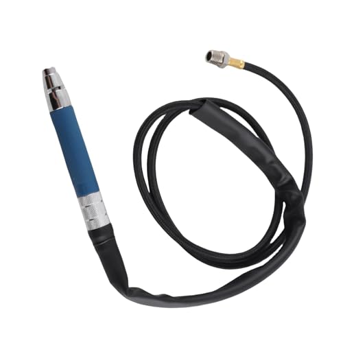 YUMILI Micro Stabschleifer, 1/4 Mini Druckluft Stabschleifer, 70000U/min Micro Air Pencil sterben Grinder, Bleistiftstempel -Luftrinker Einstellbar zum Reinigen, Anfasen, Schleifen, Gravieren