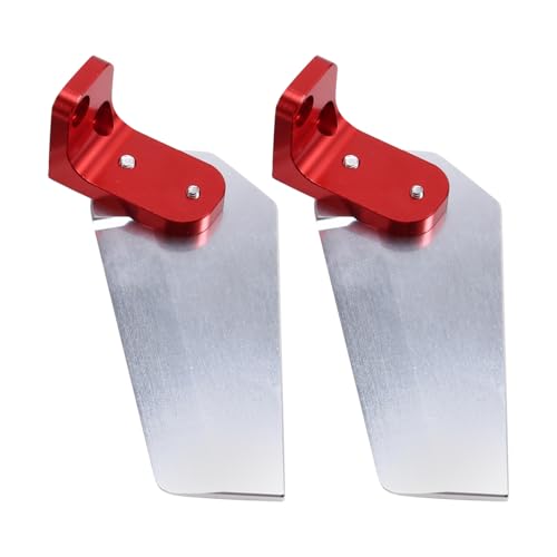 Ginobili Verstellbare Aluminium-Flossen, 95 mm Länge, für Offshore-RC-Boote, Rennboote, ferngesteuerte Bootsteile
