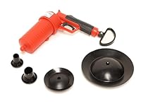 Rothenberger Industrial Pressluft Rohrreiniger inkl. 4 Gummiadapter I Rohr frei in Bad, Küche, WC Reinigung mit Luftdruck I leichte Handhabung - für den Hausgebrauch I 1500000006