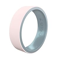 Algopix Similar Product 2 - QALO Womens Rubber Silicone Ring