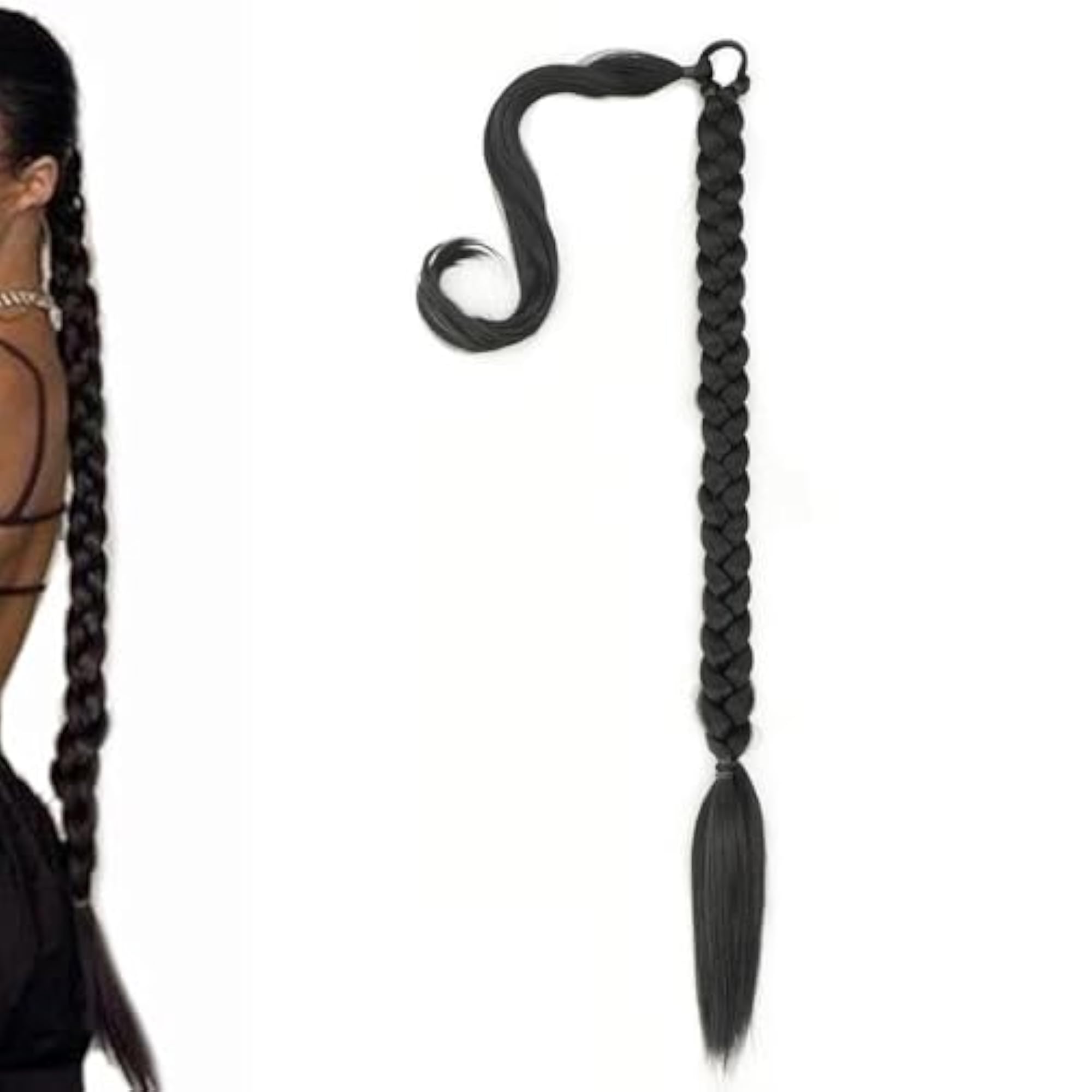 Wrap Around Ponytail Extension Synthetic Hair