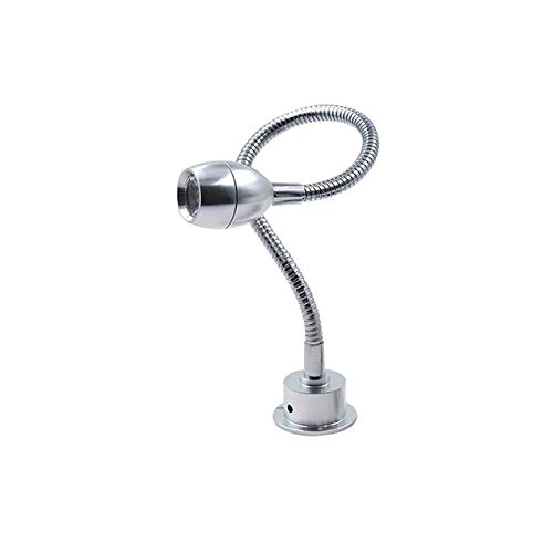 Preisvergleich Produktbild Kompaktspiegel Moderne flexible LED Schlauchwandlampe 1W 3W Badezimmerspiegel Licht Nachtlese Studie sconces führte Leuchte Lampen ( Color Temperature : Cold white 6000K , Lampshade Color : Red )