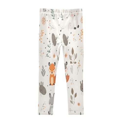 Toddler Girls Leggings Printed Yoga Pants Leggings Foxes Animals for Kids2