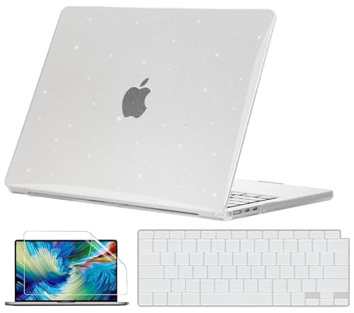 Carcasa MacBook Air 13.6 evita arañazos y suciedad en teclado con protector de pantalla