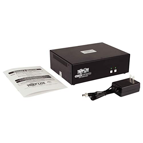 Tripp Lite Secure Kvm Switch 2-Port Dual-Monitor Hdmi 4K30Hz Niap Pp3.0 Taa (B002A-Uh2A2) #TOP6