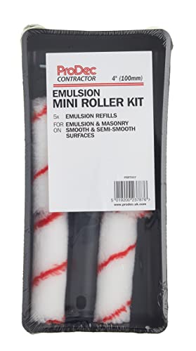 ProDec Contractor Lot de 7 articles dont 5 mini-rouleaux tissés 100 mm – vue 2