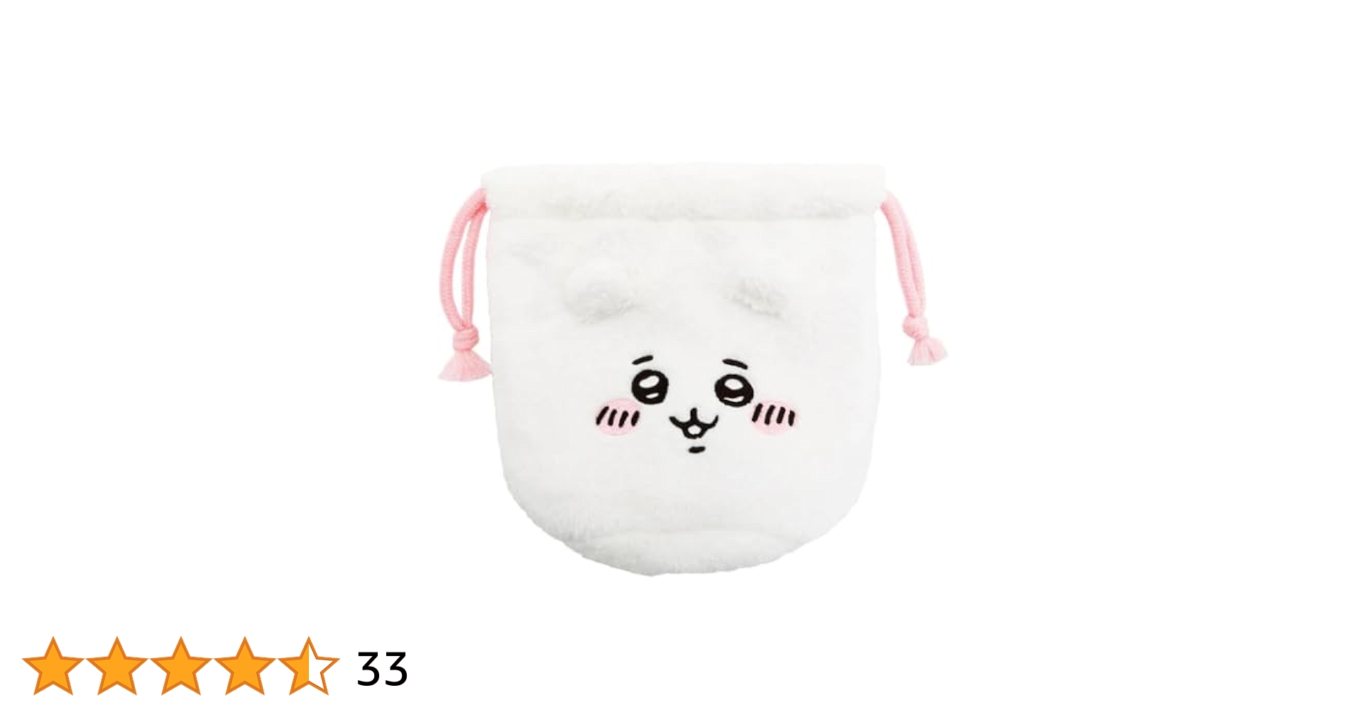 FELLER ちいかわピーチドット 巾着 FELLER ちいかわピーチドット 巾着 フェイラー ちいかわ 巾着