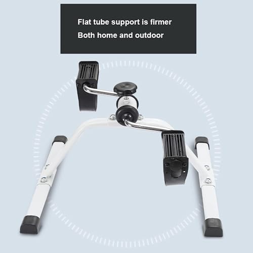 Opvouwbare zitpedaal-hometrainer - Armen en benen Fietsen Bureau-trainer voor apparatuur voor thuis - Afbeelding 5