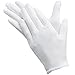 Produktbild YIKEF 12 Paar Baumwolle Handschuhe Cotton Gloves ,Größe M,LBequem und Atmungsaktiv, für Hautpflege, Schmuck Untersuchen, Tägliche Arbeit usw