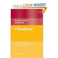 R Through Excel byHeiberger B004VRKO8G Book Cover