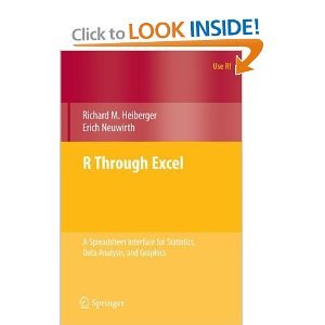 Paperback R Through Excel byHeiberger Book