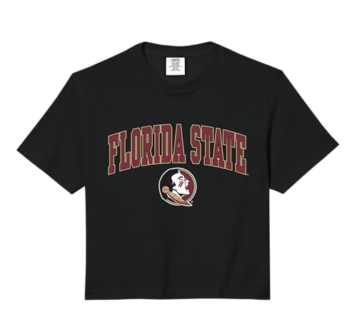 Florida State Seminoles Arched Over Officially Licensed Comfort Colors Crop Top