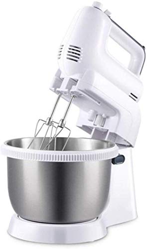 Küchenmaschine Rührgerät Elektrische Mixer, Automatik mit Edelstahl-Fass 3.4L große Kapazitäts Knethaken Essen und…