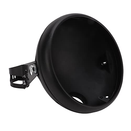 RIZGHWOY 7 Pollici di Motocicletta 7 Pollici di Motocicletta per Faro Universale Secchio Montato per Alloggiamento per Proiettore a LED