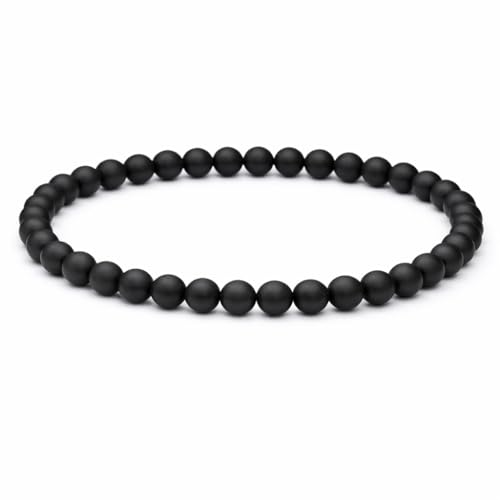 MIXIUJIEN 4mm �V�R��΃r�[�Y�u���X���b�g �����p �n���h���C�h �X�g���b�` �N���X�^���u���X���b�g �~�j�}���X�g�̐L�k���X�g�[���r�[�Y�u���X���b�g �d�˂��镁�i�g���̃W���G���[�M�t�g, One Size, �A�K�[�E�b�h, �W�F���X�g�[���Ȃ�