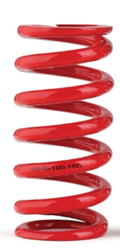 Ressort d'amortisseur YSS 260mm 56Nm rouge idéal pour le duo en ville et balade