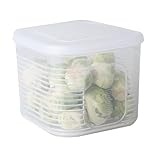 Zwiebel-Ingwer-Knoblauch-Aufbewahrungsbox, Sicheres Material, Vermeidet Ger&uuml;che, Vielseitig Einsetzbar, und Praktisch, Geeignet f&uuml;r die Aufbewahrung Im K&uuml;hlschrank, Ideal