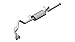 CORSA 14577BLK Cat-Back Exhaust System