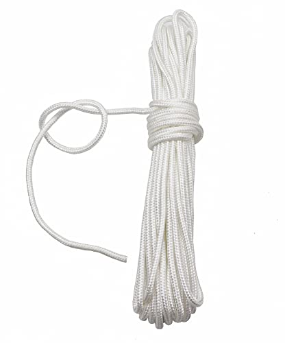 Cordón de nailon de 4 mm de alta durabilidad, cuerda de seda de 20 m resistente para costura 2