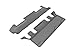 3D MAXpider Custom Fit Kagu Floor Mat (Gray) for 2015-2020 Chevrolet/GMC Tahoe/Yukon - 2ND Row