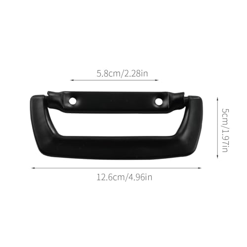 Image of 2 Pack Travel Case Handle Replacement Pull Grip Surface Mount Knob for Toolbox Cabinet Flight Luggage Golf Bag Guitar Trolley Box Chest Suitcase Briefcase Loudspeaker