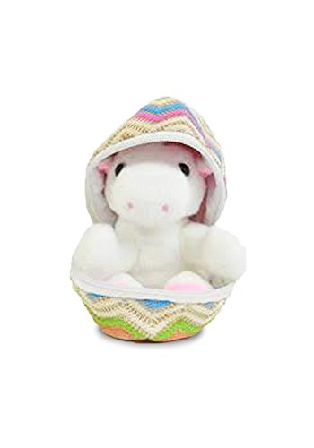 Kögler- Einhorn Emily-Mini Unicorno Forma di Uovo, Circa 13 cm, Piccolo Peluche da coccolare e Amare, Idea Regalo per Bambini, Ragazze, Multicolore, 75760