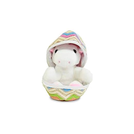 Kögler 75760 - Emily Mini Licorne en Peluche dans l'œuf, Environ 13 cm, Petite Peluche pour câliner et Aimer comme Petit Cadeau pour Enfants, garçons et Filles