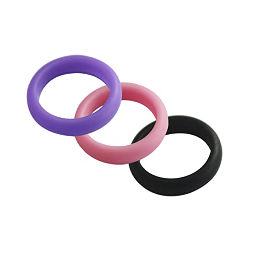 3 anillos de silicona flexibles para gimnasio miniatura 1