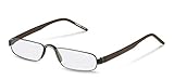 Rodenstock Unisex Lesebrille ProRead R2180, Lesehilfe bei Weitsichtigkeit, Brille mit leichtem Edelstahlgestell (+1 +1,5 +2 +2,5) Grau