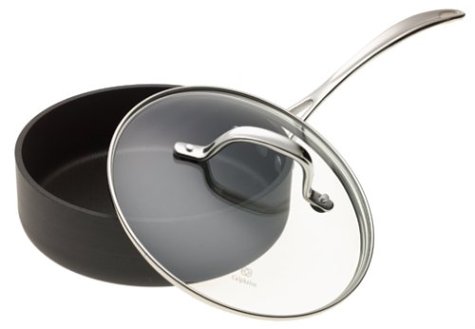 Buy Calphalon Commercial Nonstick 2-Quart Sauté Pan with Glass Lid ...
