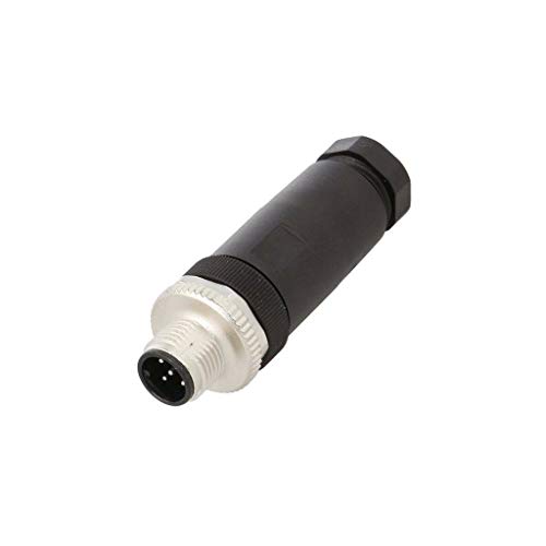 Prise mâle M12 5 broches code A DeviceNet CANopen pour câble