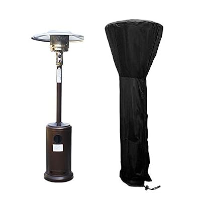 Patio Heater Cover with Zipper, Waterproof Dust-Proof Fabric Oxford Covers for Outdoor Heaters (89X33X19inch-420D)