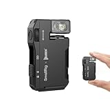 SMALLRIG Mini torcia EDC ricaricabile, luce LED magnetica da 400 lumen, formato tascabile, impermeabile IP65, vite da 1/4'-20, diffusore, torcia portatile per campeggio, segnalazione - 5710