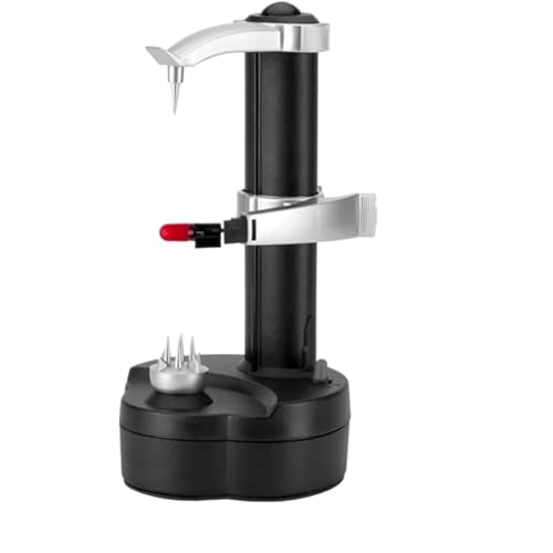 Dunuiov電動皮むき器 自動皮むき器 多機能皮むき器 キッチン用品 皮むき りんご/梨/じゃがいも/野菜/果物 (ブラック)