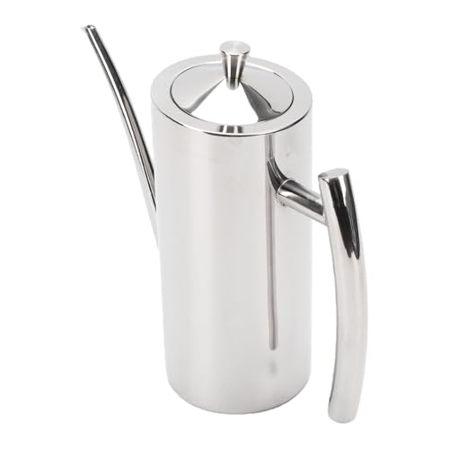 Aceitera de acero inoxidable de 700ml con pulido espejo para cocinas modernas 2