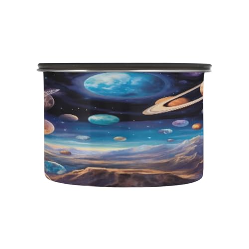 Recipiente para café hermético azul 500 ml acero inox