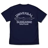 二次元コスパ ふしぎの海のナディア ノーチラス号 Tシャツ NAVY XLサイズ 綿製