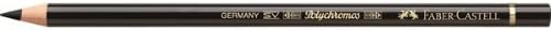 Faber Castell Polychromos 6 x Artist's Coloured Pencils Black