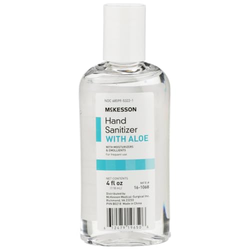 McKesson Hand Sanitizer with Aloe, 4 oz, 1 ct