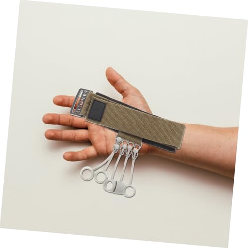 Physiothérapie et exercices multi-doigts avec l'extenseur en silicone gris - 5