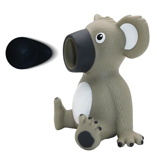 LEIF Plopper Koala mit 6 Schaumstoffbällen |Lustiges Spielzeug für draußen und drinnen | Indoor und Outdoor Spiele für Kinder mit Ball|Ballspiele Mädchen und Jungen ab 4 Jahren