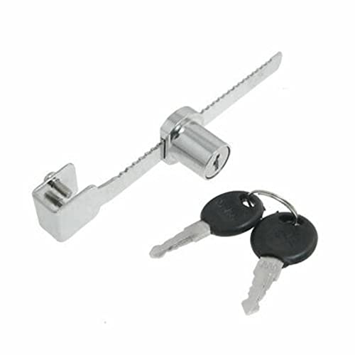 Cerradura de vidrio corredero para vitrina KmoNo con juego de dos llaves de repuesto 2