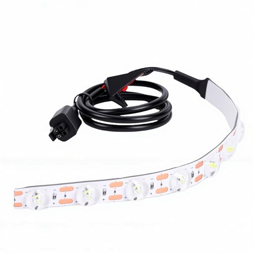 Generic Lab A1 �~�j 3D �v�����^�p LED ���C�g�X�g���b�v�A780mm �P�[�u���t�� 6500K ���C�g�o�[�L�b�g�A3D �v�����^ LED �Ɩ��X�g���b�v�L�b�g�A�X�N���[���o�R�ŊȒP�Ɏ��t���\