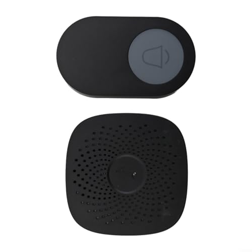 Campanello USB senza fili con 38 suonerie e 4 livelli di volume, perfetto per la sicurezza degli anziani, design resistente alle intemperie per tutte le stagioni (A)