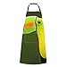 JOCHUAN Tablier Barbecue Toucan à Mandibule Châtaigne Cravate Ajustable Toucan À Mandibule Châtaigne Avec Poches Pour Adulte