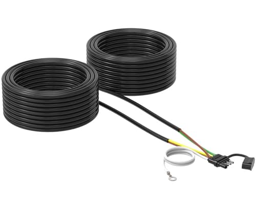 Malictele 50FT 16AWG Trailer Wiring Harness