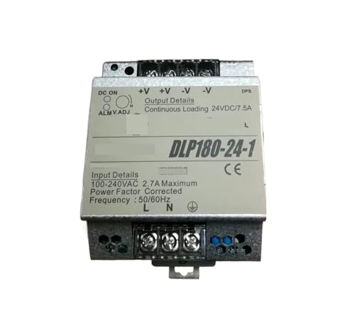 Alimentation à découpage DLP180-24-1 rail de guidage 24V