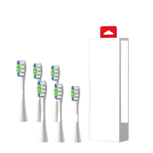 Flow/X PRO Elite/X /F1/Z1/One/Air2 ���u���V�m�Y���p�u���V�w??�b�h(6 pcs white (P1C1))